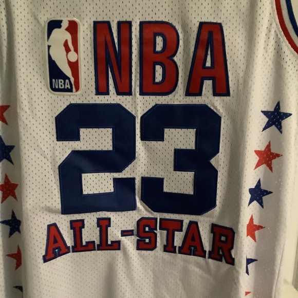 NWT Michael Jordan Throwback All Star Game Jersey Mens XL - Picture 2 of 8